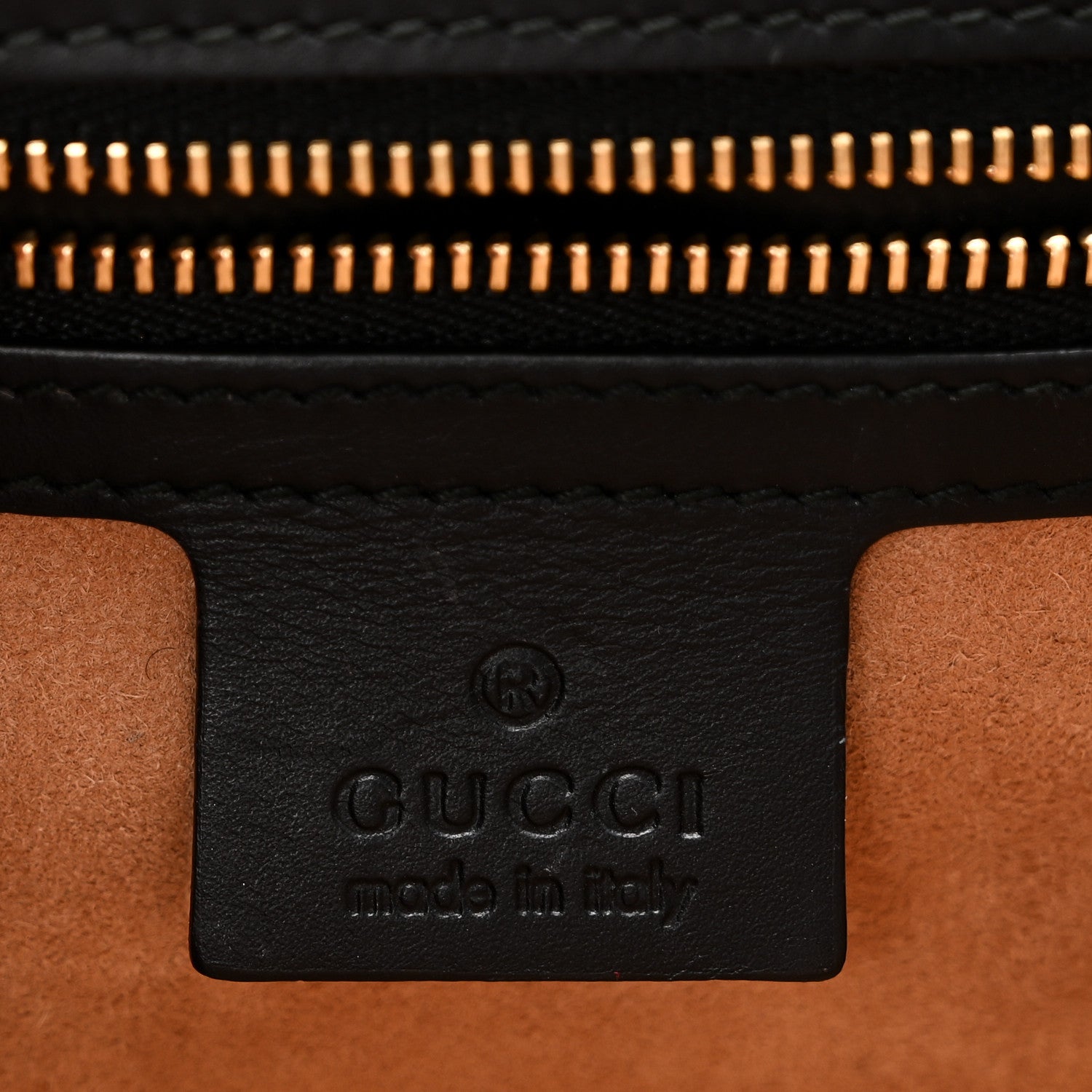Gucci Calfskin Small Sylvie Shoulder Bag Black 6 of 10