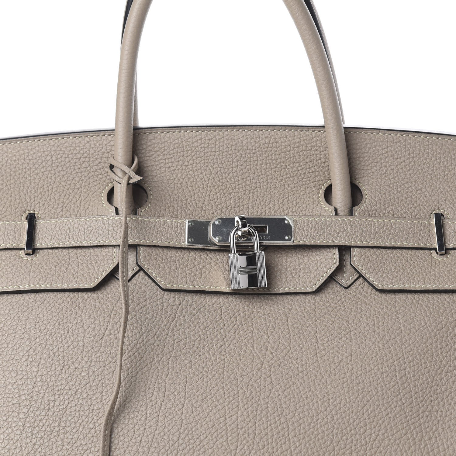 Hermes Togo Birkin 40 Gris Tourterelle 8 of 11