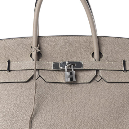 Hermes Togo Birkin 40 Gris Tourterelle 8 of 11