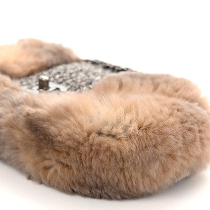Chanel Rabbit Fur Fantasy Tweed Small Flap 9 of 9