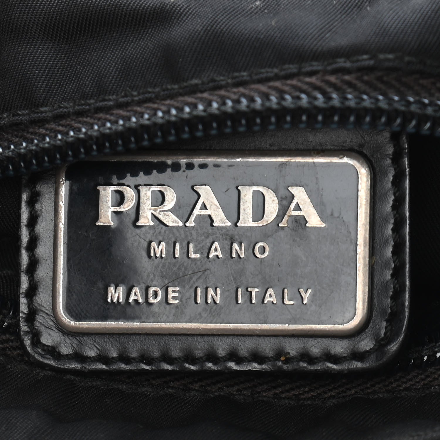 Prada Tessuto Nylon Crossbody Bag Black 5 of 8