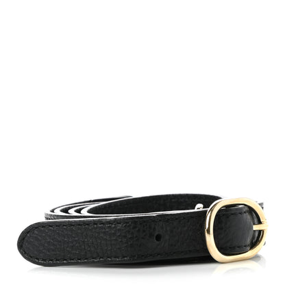 Gucci Calfskin Adjustable Shoulder Strap Black 2 of 3