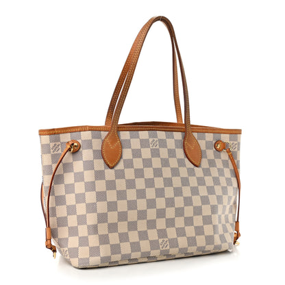 Louis Vuitton Damier Azur Neverfull PM 3 of 20