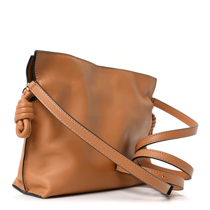 Loewe Calfskin Mini Flamenco Knot Clutch Warm Desert 3 of 9