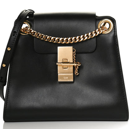 Chloe Shiny Calfskin Mini Annie Shoulder Bag Black 14 of 14