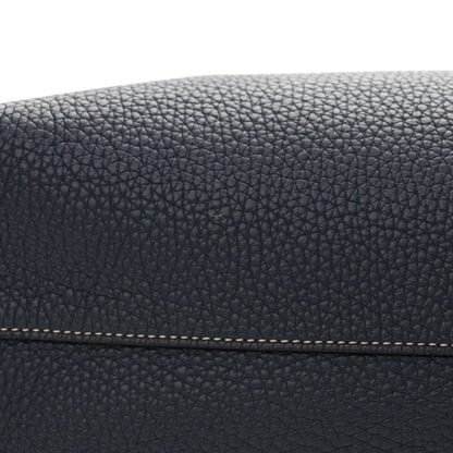 Moynat Taurillon Blush Calfskin Reversible Tote Ocean Red 17 of 18