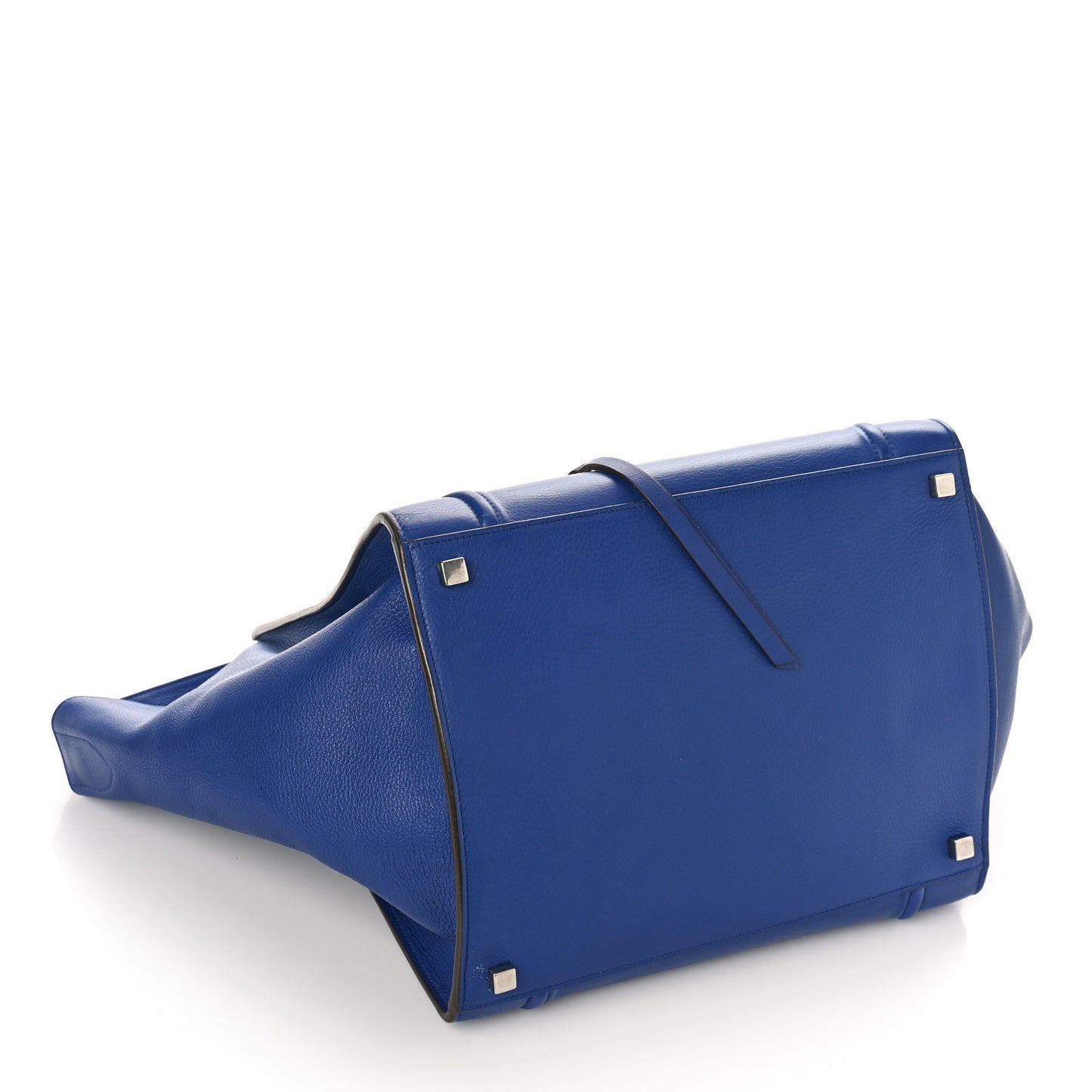 Supple Calfskin Medium Phantom Luggage Indigo