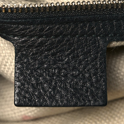 Gucci Pebbled Calfskin Soho Hobo Black 5 of 13