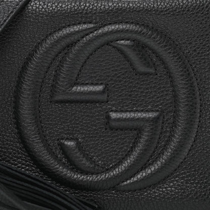 Gucci Pebbled Calfskin Small Soho Disco Bag Black 8 of 10