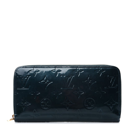 Louis Vuitton Vernis Zippy Wallet Blue Nuit 1 of 11