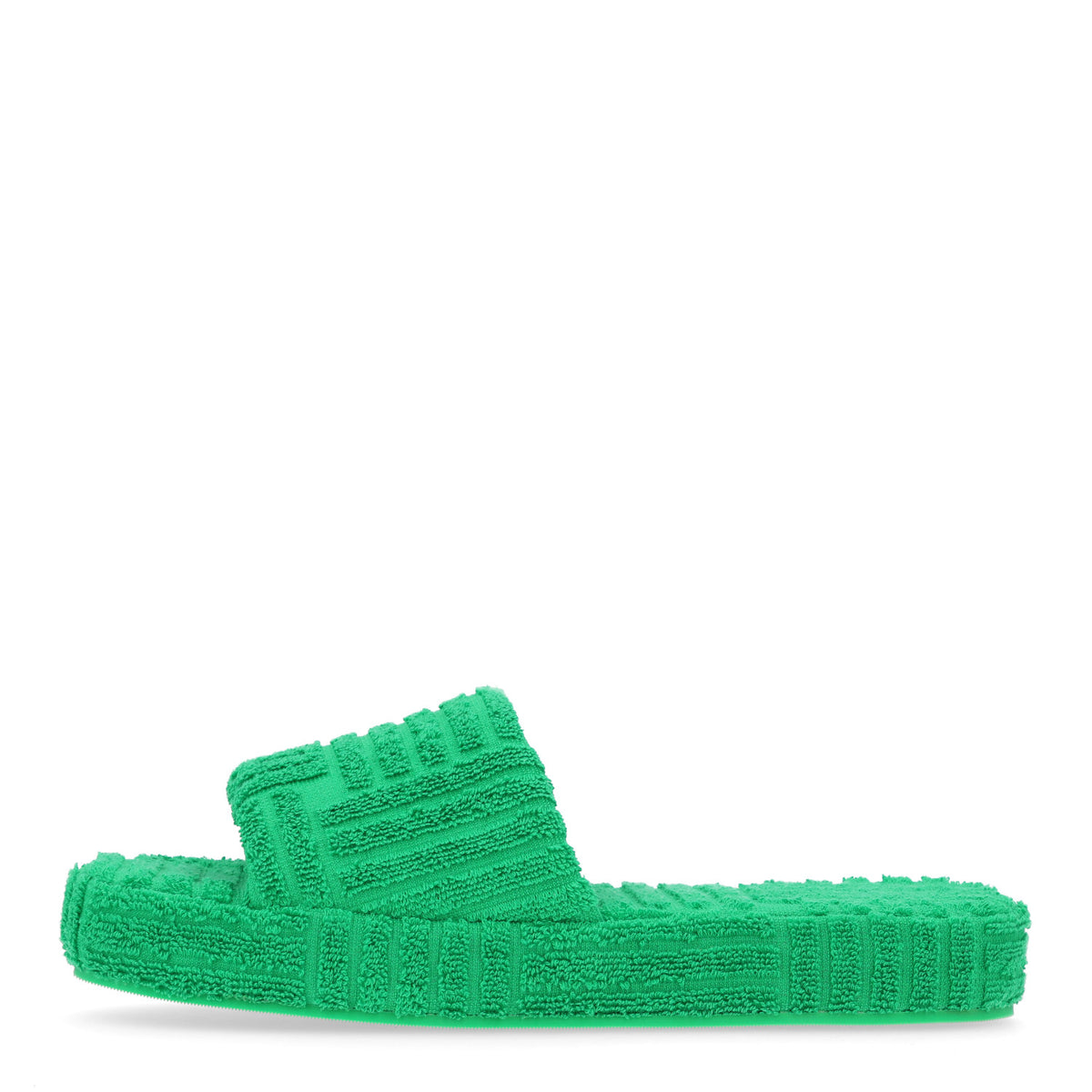 Bottega Veneta Resort Sponge Slides Sandals 41 Grass 1 of 8