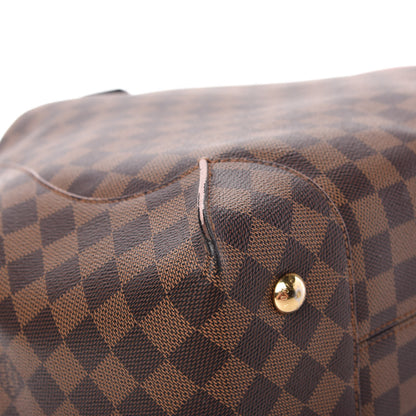 Louis Vuitton Damier Ebene Caissa Hobo Rose Ballerine 12 of 18