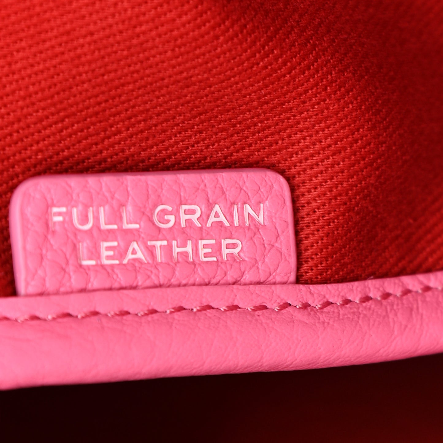 Grained Calfskin Small The Tote Bag Morning Glory