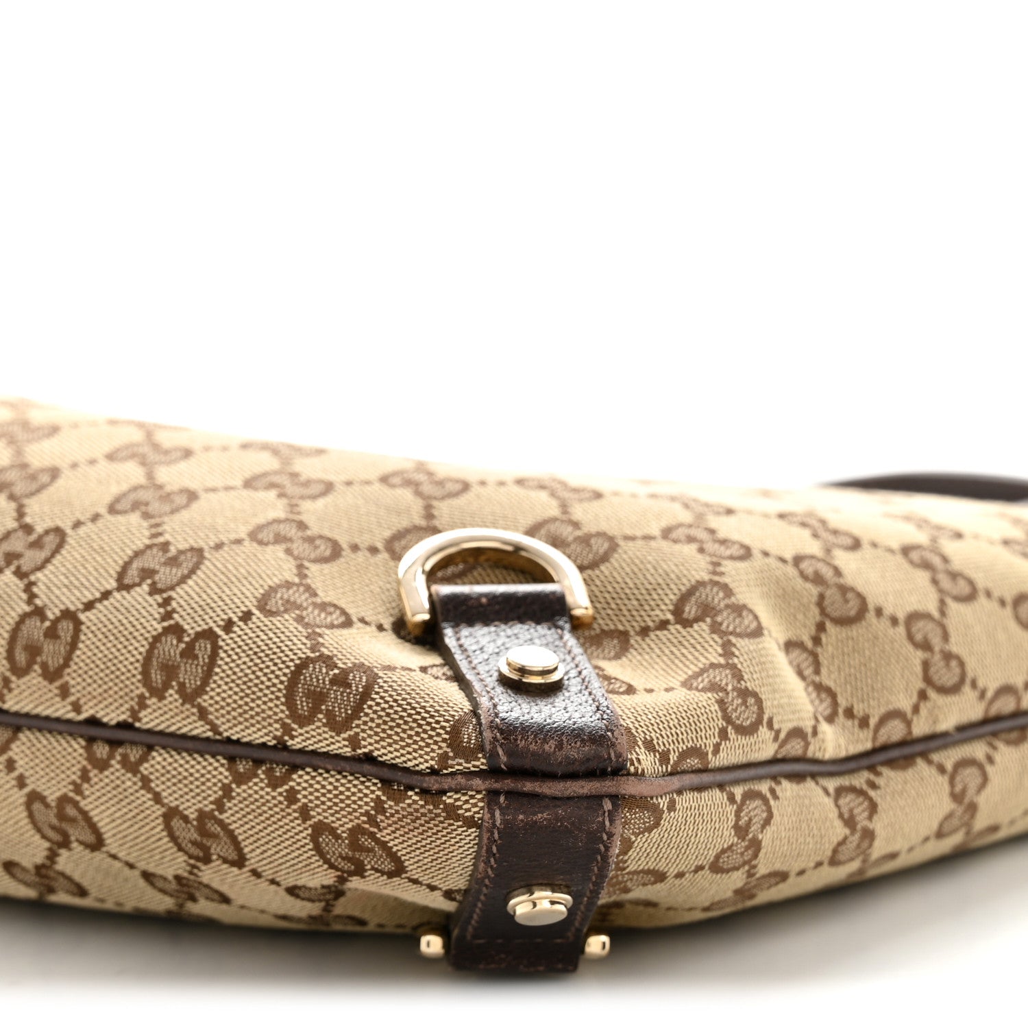 Gucci Monogram Abbey Messenger Bag Dark Brown 10 of 14