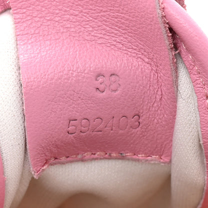 Loewe Nylon Suede Flow Runners Sneakers 38 Pink 8 of 9