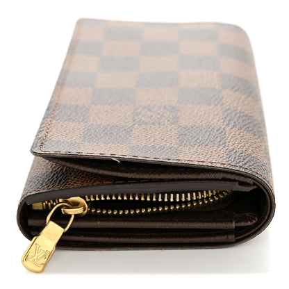 Louis Vuitton Damier Ebene Porte-Monnaie Billets Tresor Wallet 10 of 11