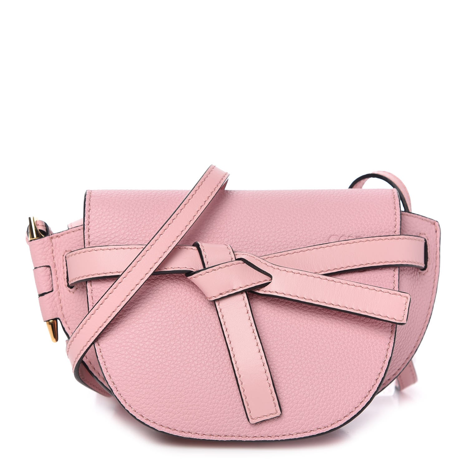 Loewe Grained Calfskin Mini Gate Crossbody Bag Pastel Pink 1 of 8