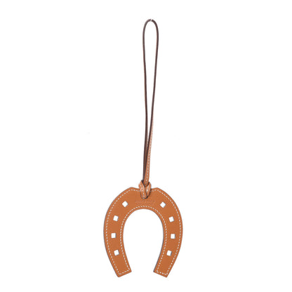 Hermes Swift Paddock Horseshoe Bag Charm Gold 1 of 3