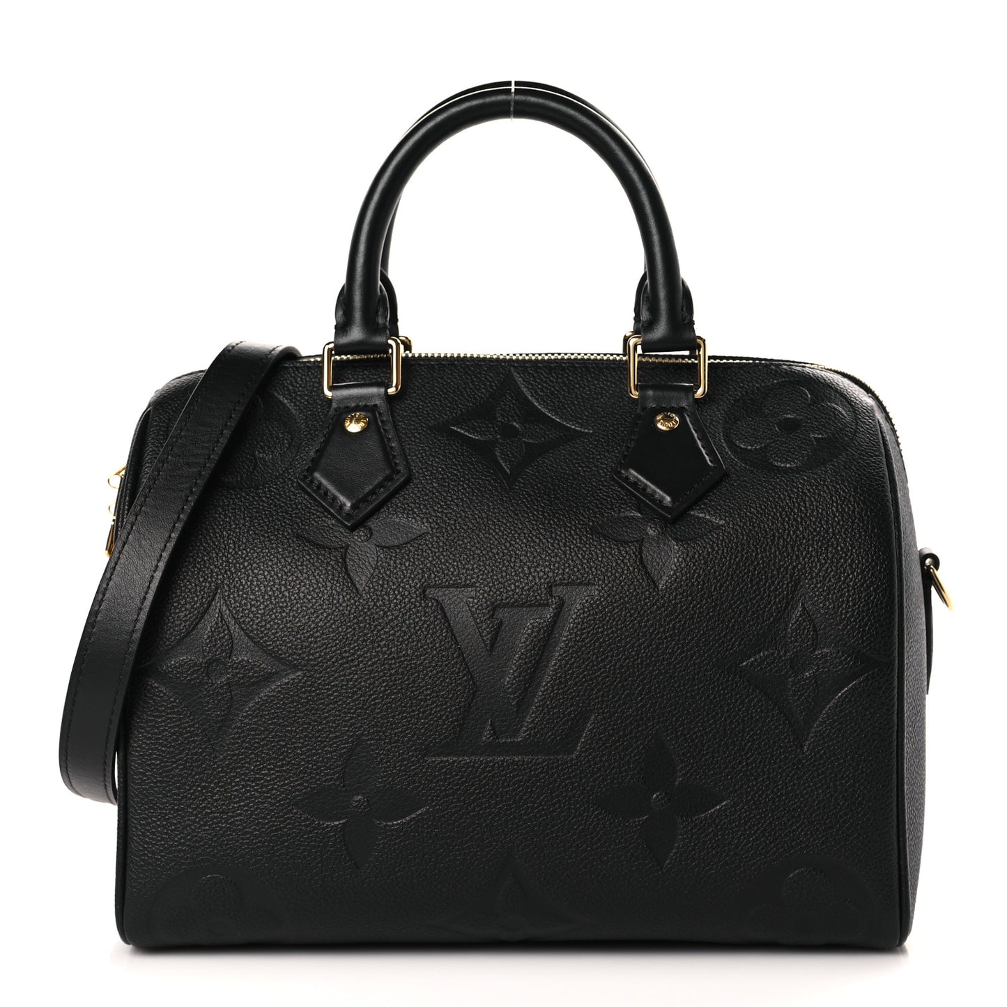 Empreinte Monogram Giant Speedy Bandouliere 25 Black