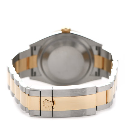 Rolex Stainless Steel 18K Yellow Gold 36mm Oyster Perpetual Explorer Watch Black 124273 3 of 5