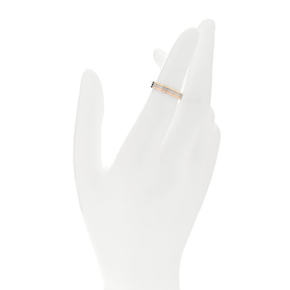 Cartier 18K Pink White Yellow Gold 3.5mm Trinity Wedding Band Ring 47 4 2 of 5