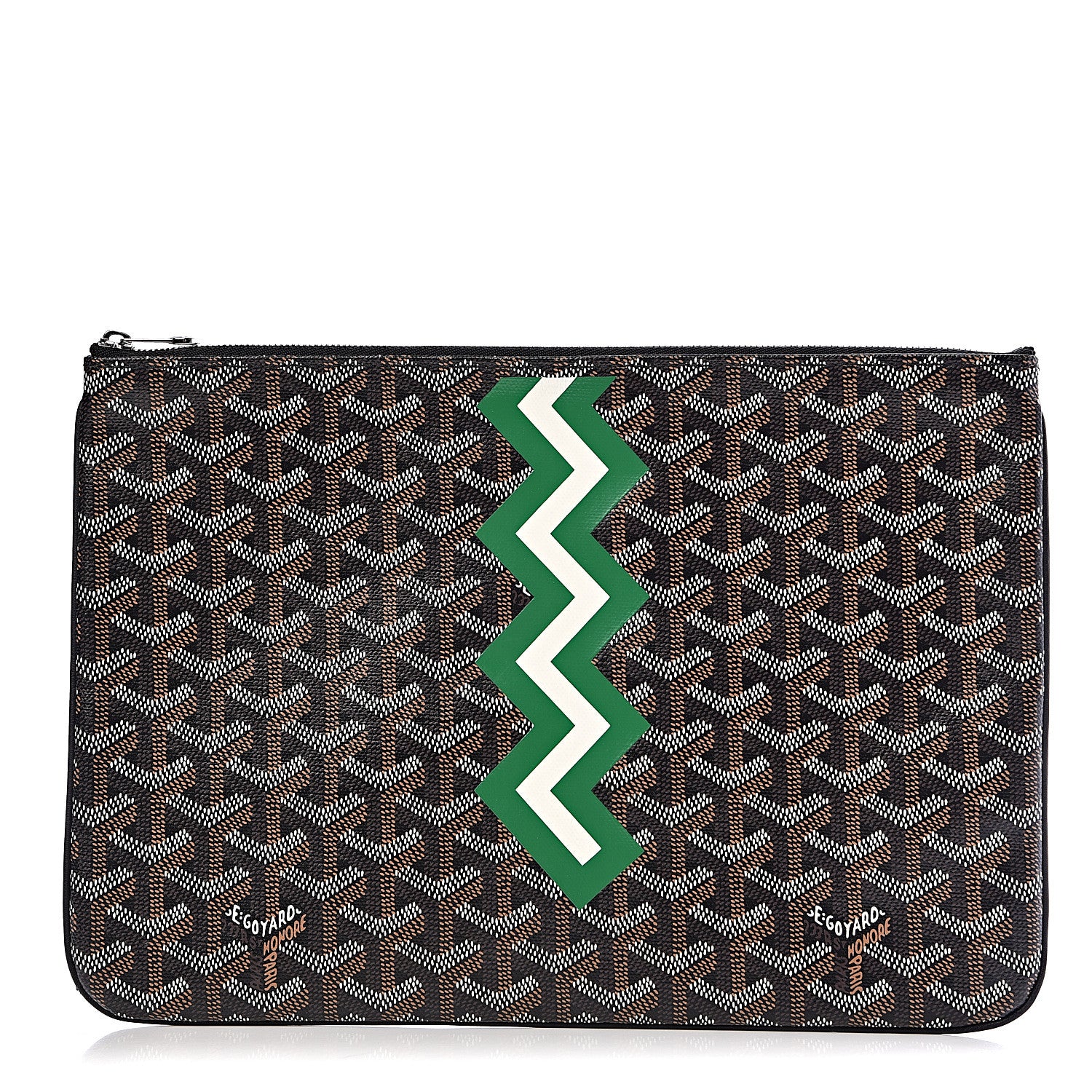 Goyard Goyardine Senat Pochette MM Black 1 of 6