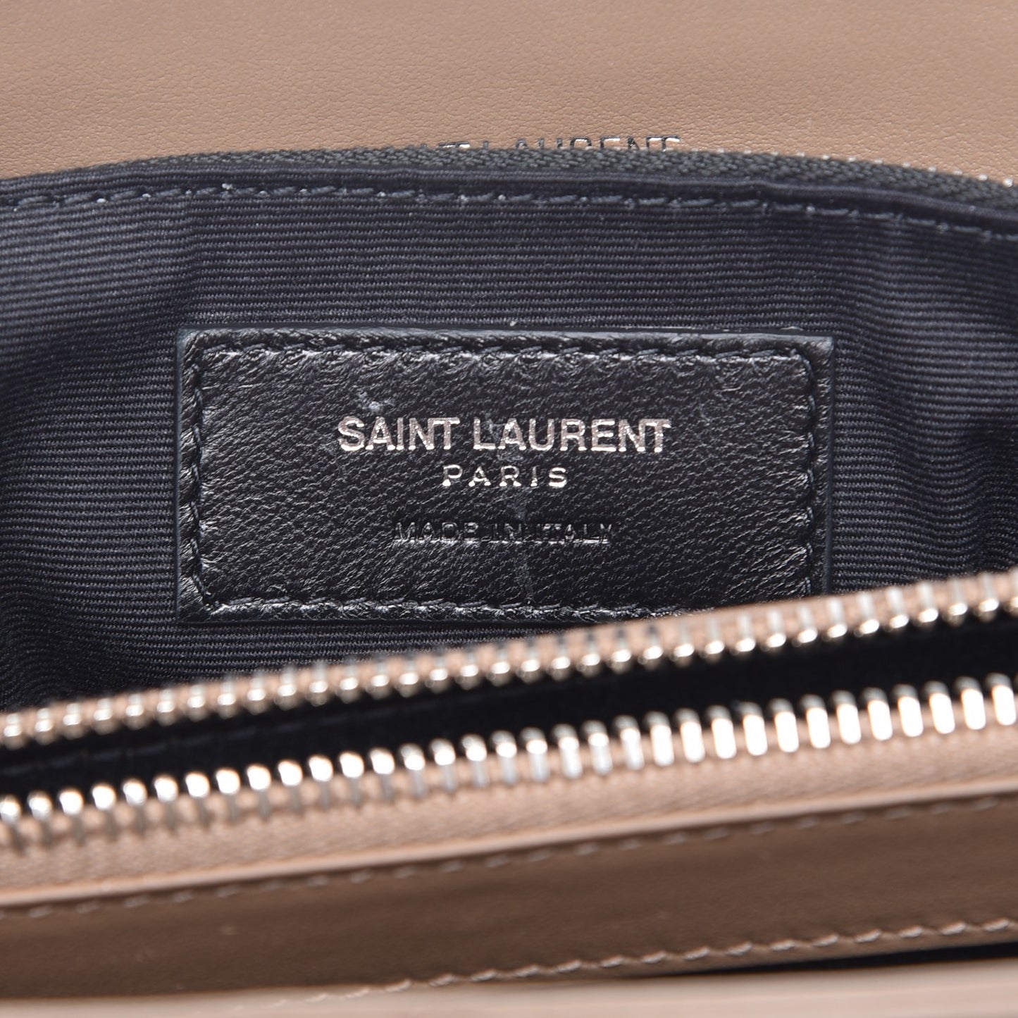 Calfskin Y Quilted Monogram Medium Loulou Chain Satchel Desert Storm