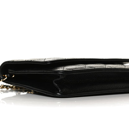 Chanel Caviar Quilted Wallet On Chain WOC Black 8 of 10