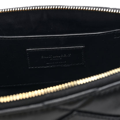 Saint Laurent LAURENT Lambskin Quilted Gaby Zipped Shoulder Bag Black 6 of 9