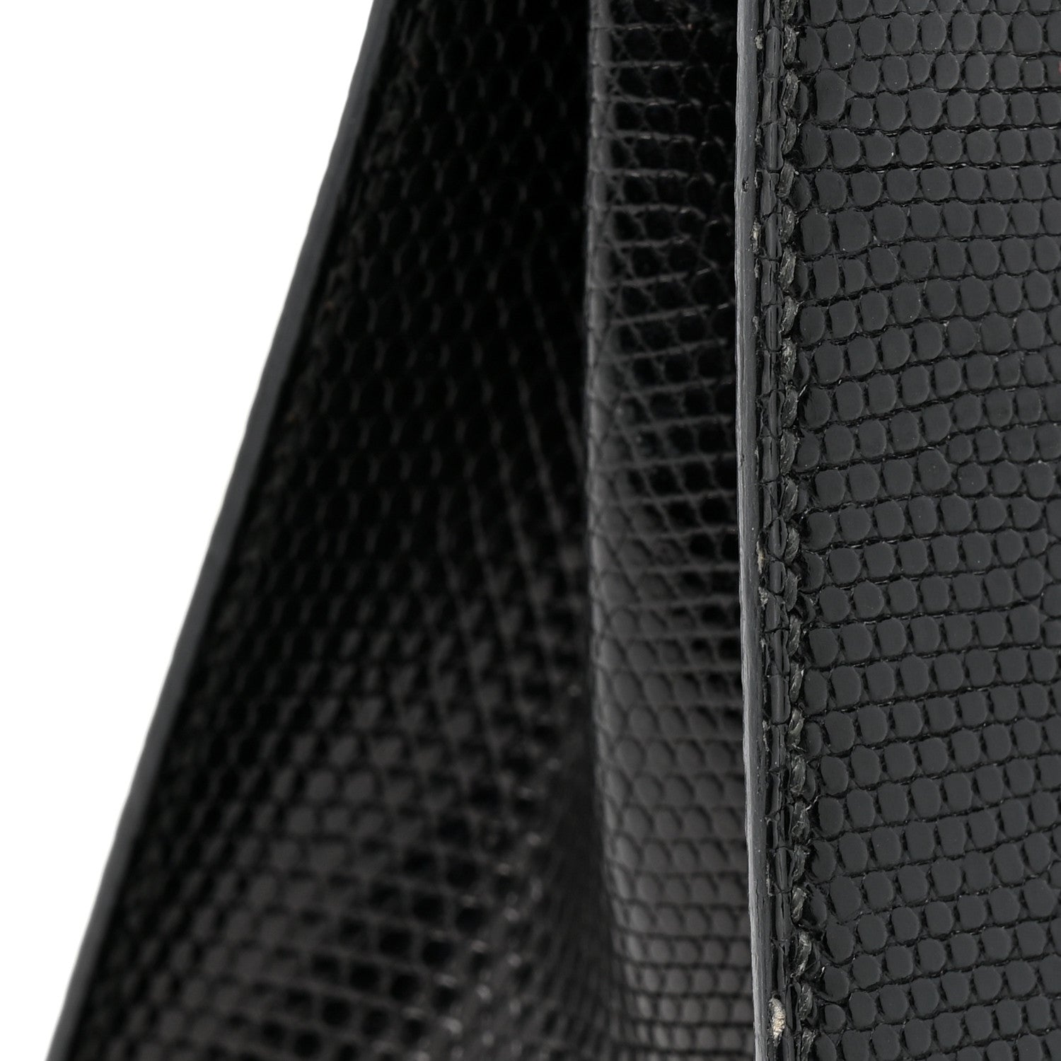 Hermes Lizard Mini Kelly Sellier 20 Black 16 of 16