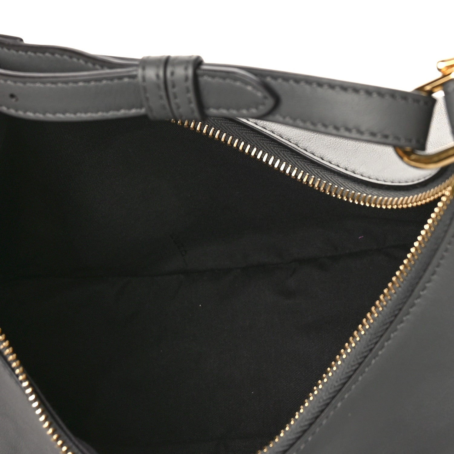 Fendi Vitello Grace Matte Small Fendigraphy Hobo Bag Anthracite 5 of 9