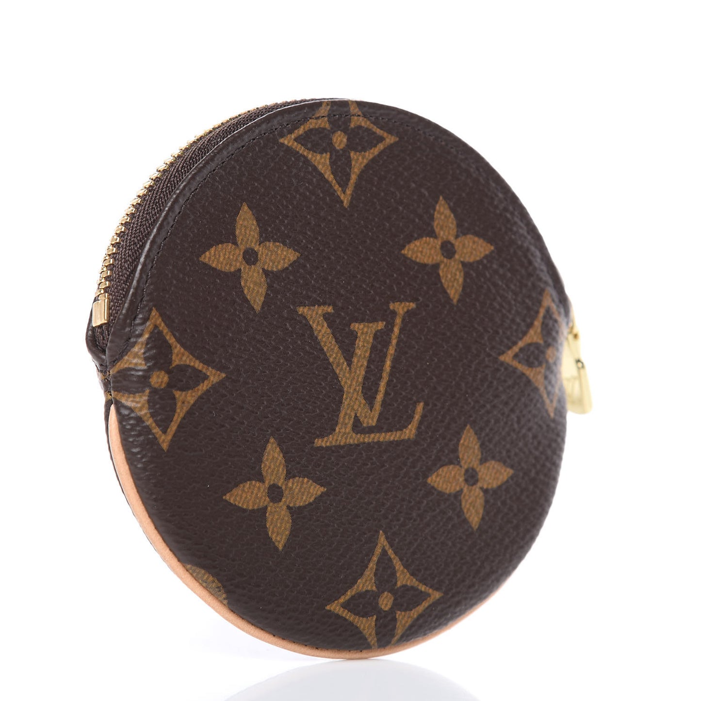 Monogram Round Coin Purse