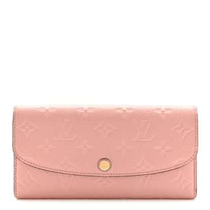 Louis Vuitton Empreinte Emilie Wallet Rose Poudre 1 of 8