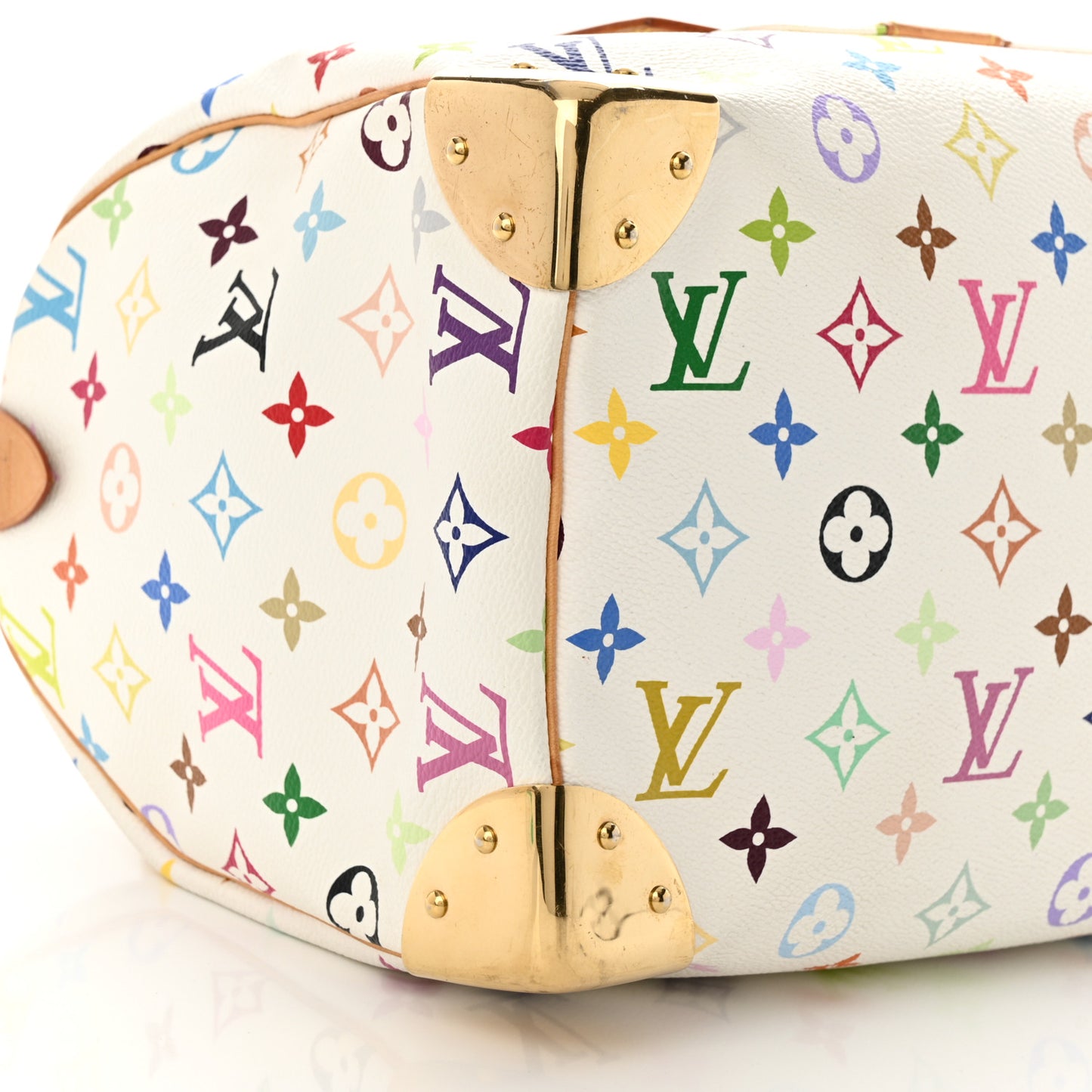 Monogram Multicolor Speedy 30 White