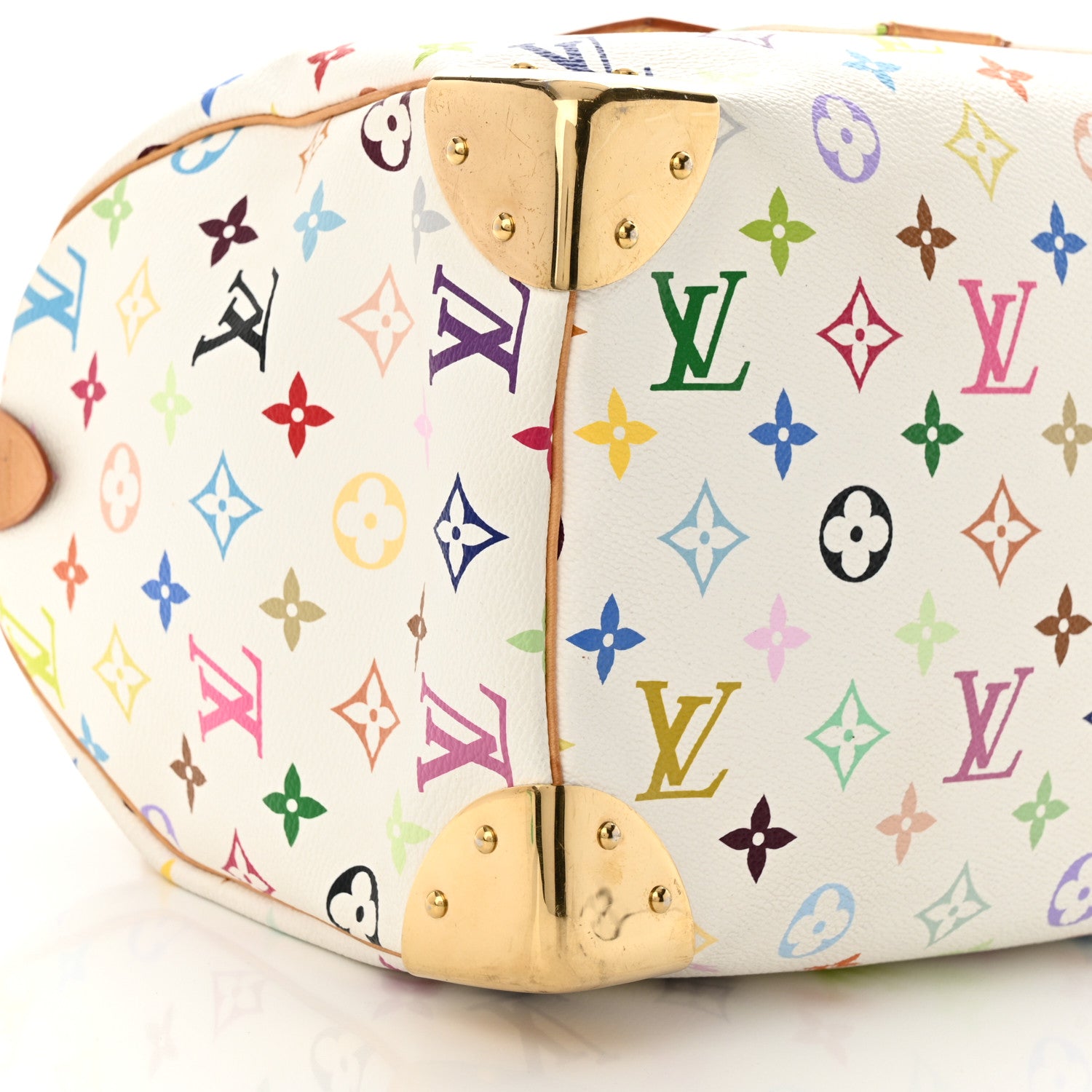 Louis Vuitton Monogram Multicolor Speedy 30 White 9 of 10