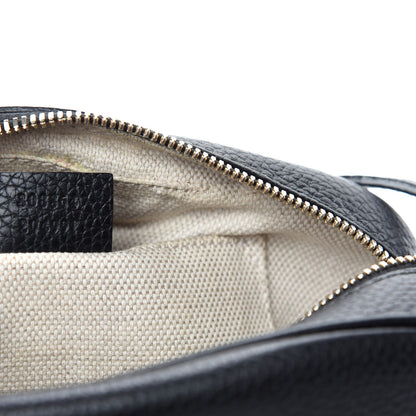 Gucci Pebbled Calfskin Small Soho Disco Bag Black 10 of 11