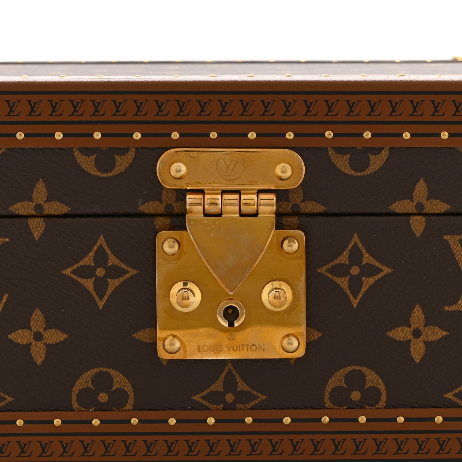 Louis Vuitton Monogram Coffret Tresor 24 7 of 9