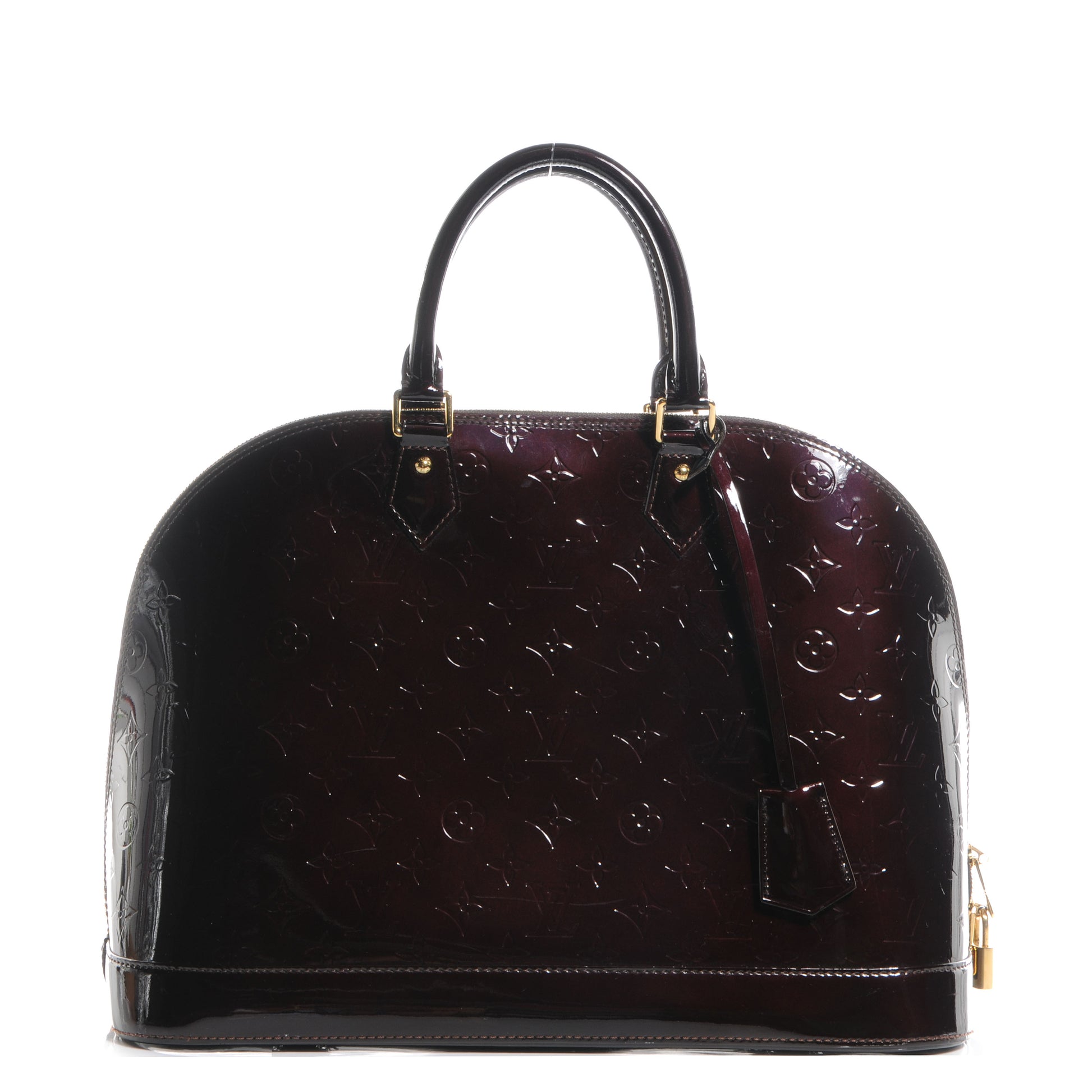 Louis Vuitton Vernis Alma GM Amarante 1 of 7