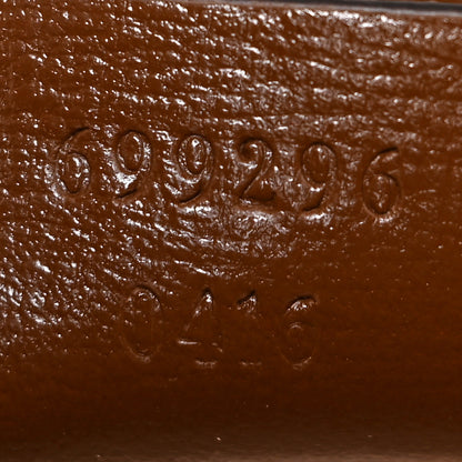 Gucci GG Supreme Monogram Mini Horsebit 1955 Shoulder Bag Beige Brown Sugar 7 of 10