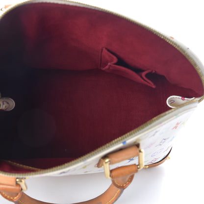 Louis Vuitton Monogram Multicolor Alma White 5 of 12