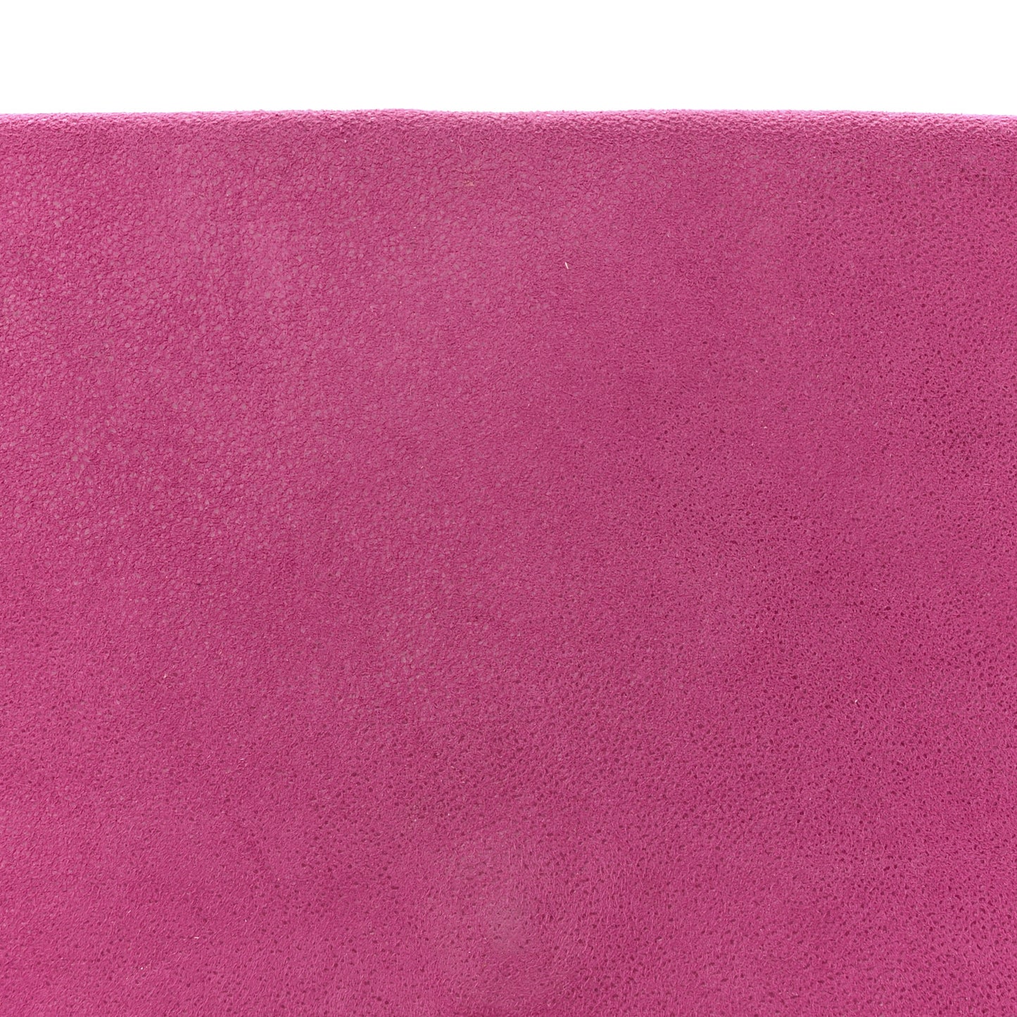 Shaggy Deer Falabella Fold Over Clutch Hot Pink