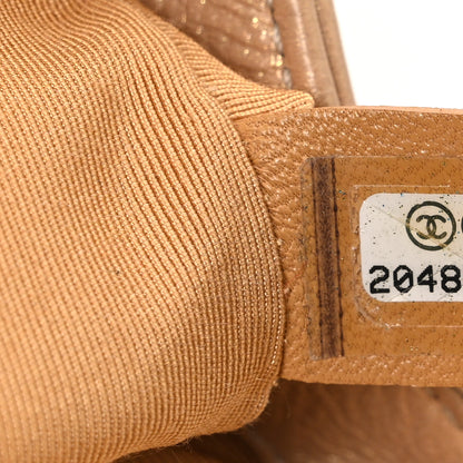 Chanel Pearl Calfskin Quilted Small Boy Flap Gold 7 of 10