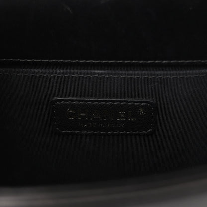 Chanel Lambskin Quilted Medium Boy Flap Black 6 of 11