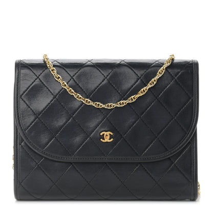 Chanel Lambskin Quilted Small Flap Black 1 of 10