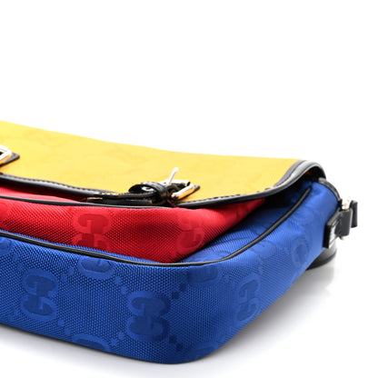 Gucci Monogram GG Childrens Messenger Bag Yellow Blue Red 10 of 10