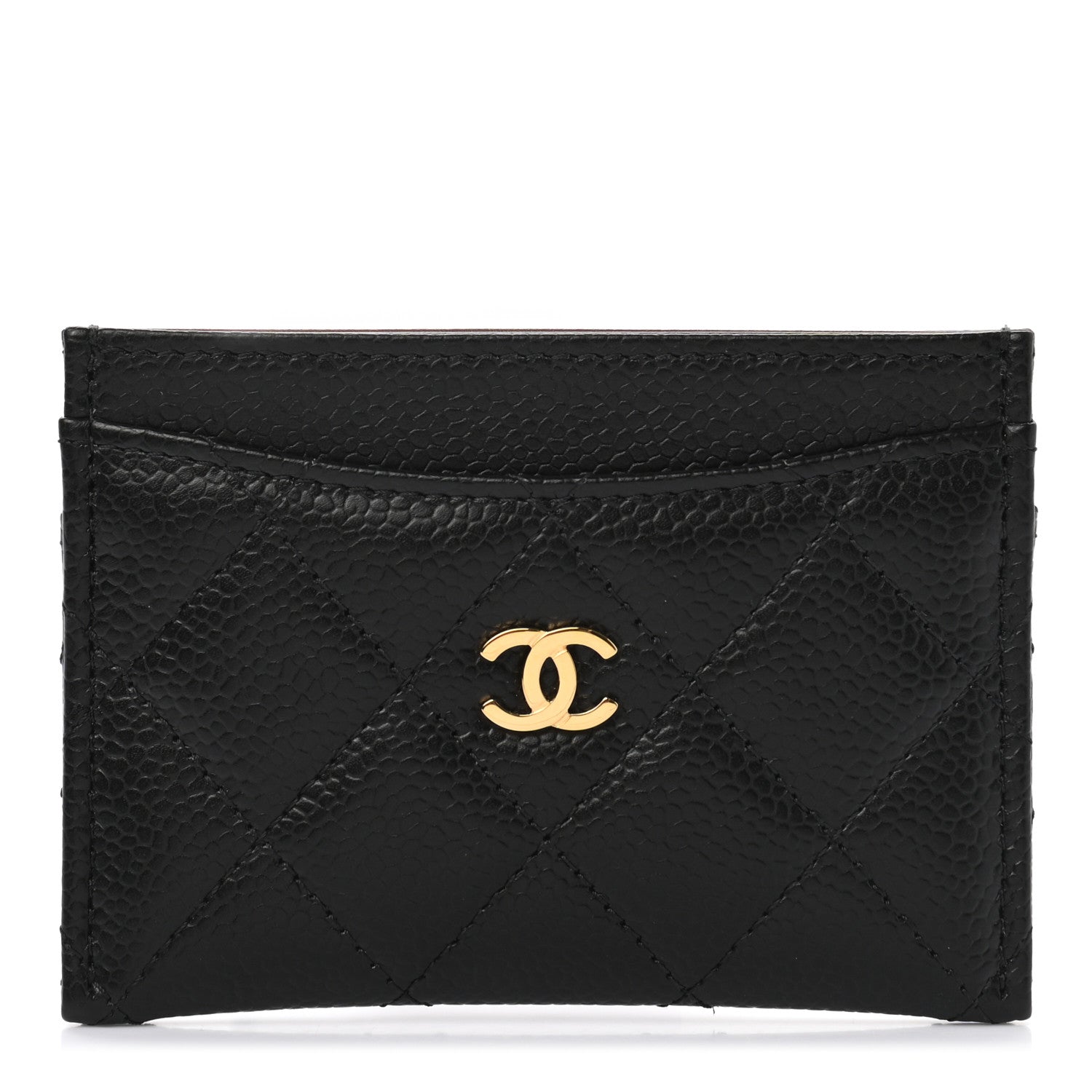 Chanel Caviar Quilted Card Holder Black 1 of 8