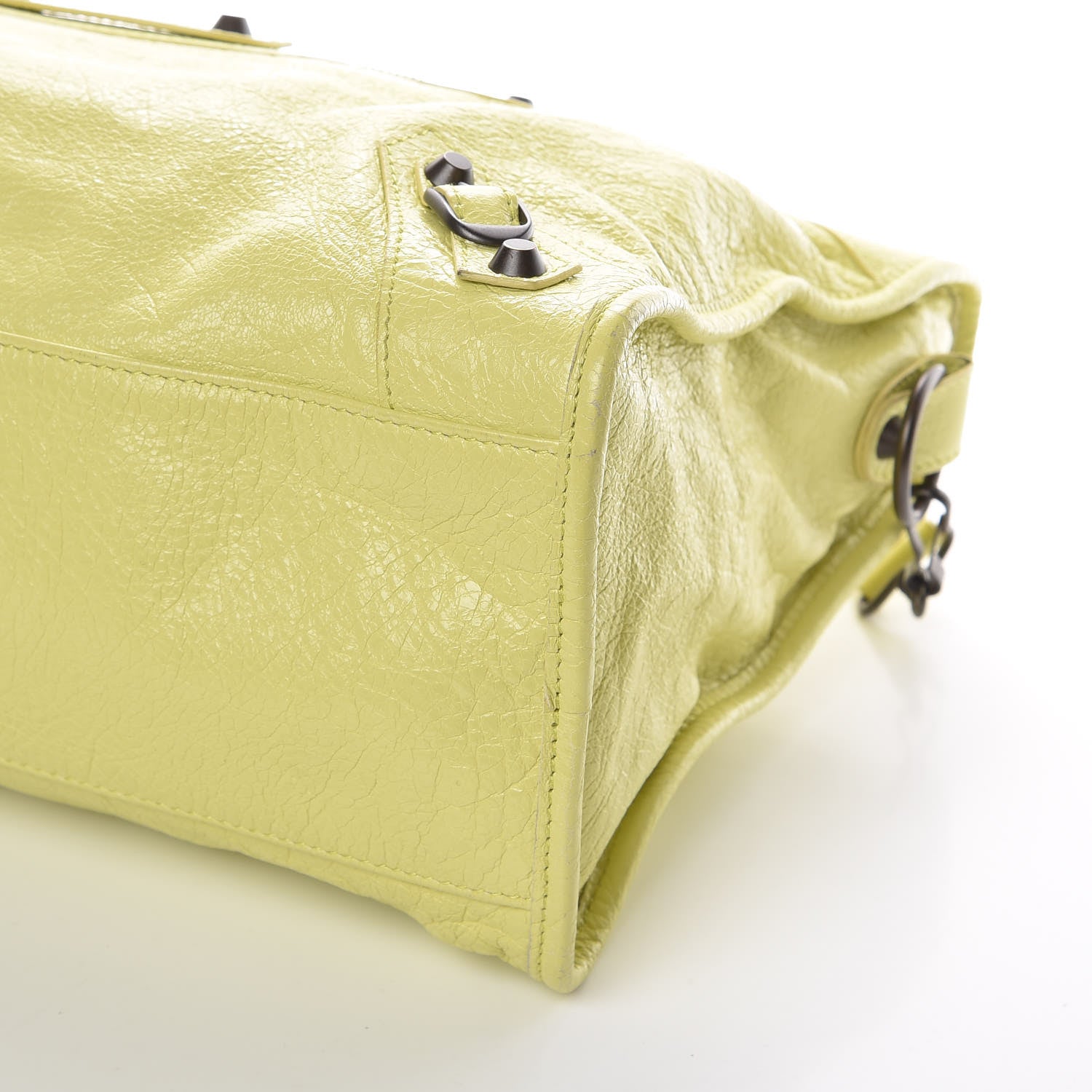 Balenciaga Agneau Classic Hardware City Jaune Citronnade 8 of 11