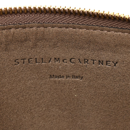Stella McCartney Alter Nappa Perforated Logo Pouch Beige 6 of 10
