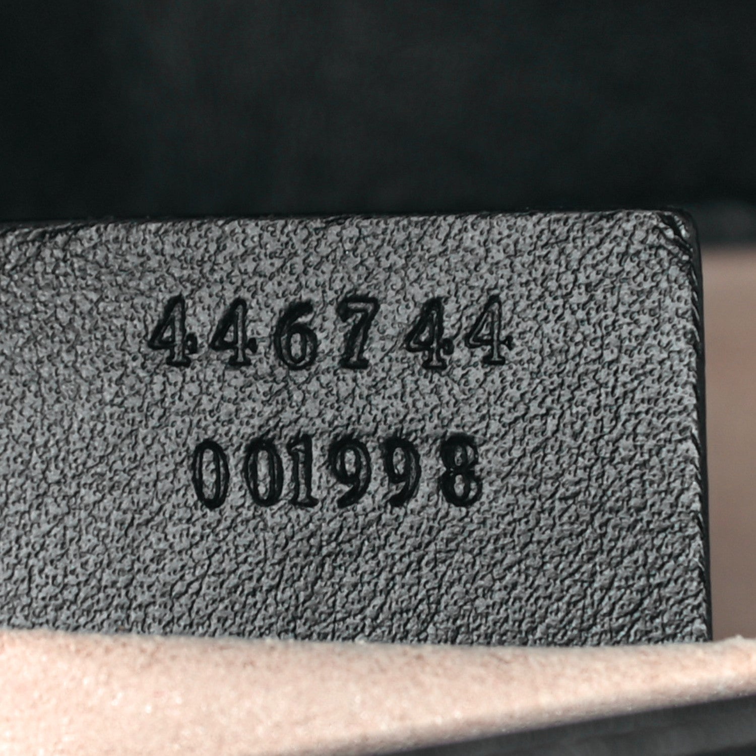 Gucci Calfskin Matelasse Mini GG Marmont Shoulder Bag Black 7 of 12