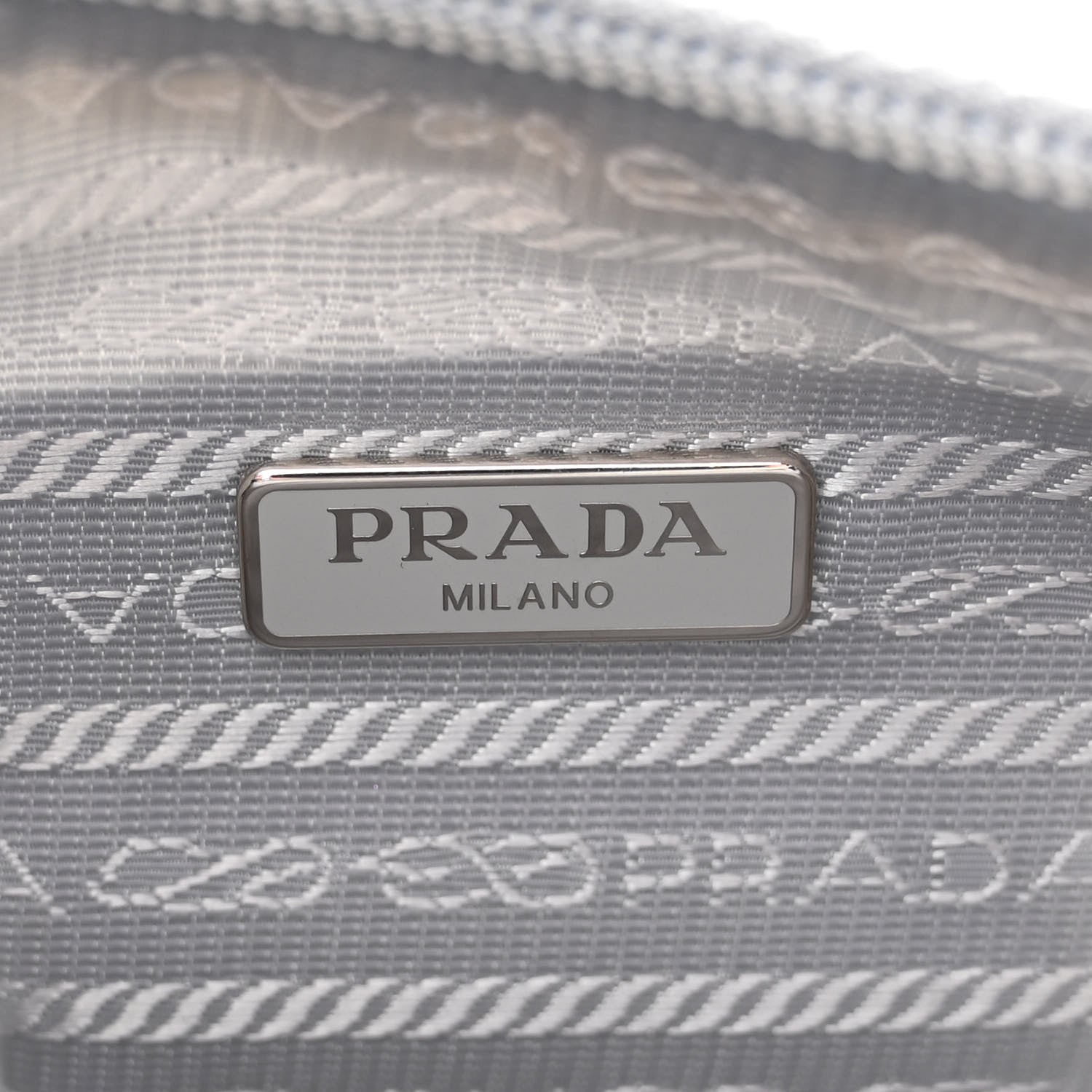 Prada Tessuto Nylon Mini Re-Edition 2000 Bag Fiordaliso 6 of 9